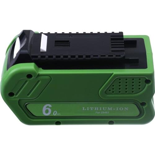 6.0Ah Replacement Li-Ion Battery for GreenWorks 29472 29462 29252 20202 22262 25312 25322 20642 22272 G-Max 40 Volt Power Tools