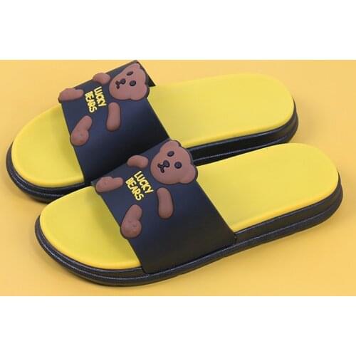 Slippers for Men to Wear Home Bathing In Summer Antiskid And Deodorant Lovers Leisure Net Red TrendThick Bottom Wholesale