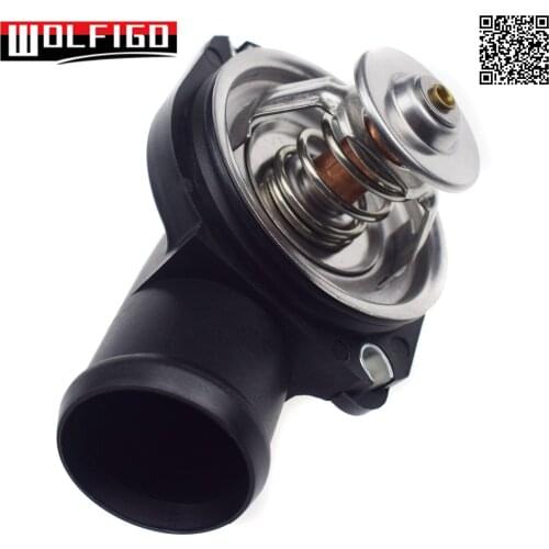 Engine Coolant Thermostat and Housing For VW EuroVan Audi S4 S6 074 121 121B, 069 121 113, 069121113, N 901 368 02, N90136802