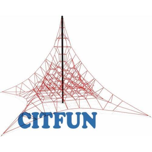 Outdoor net structure climb playground ,Outdoor Playground Web climber OP18-223C