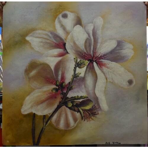 Ultra Low Price Sale 100% Hand Painted Abstract Canvas Oil Painting Flower Canvas Painting Wall Art Picture For Home Decor