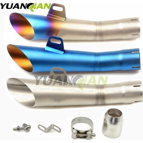 Universal Motorcycle Scooter Modified Escape Exhaust Muffler Pipe cover For honda yamaha Kawasaki Suzuki Benelli Ducati BMW