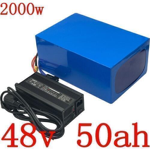 48V E-bike Battery Pack 48V 1000W 1500W 2000W Electric Bike Scooter Battery 48V 25AH 30AH 35AH 40AH 45AH 50AH Lithium Battery
