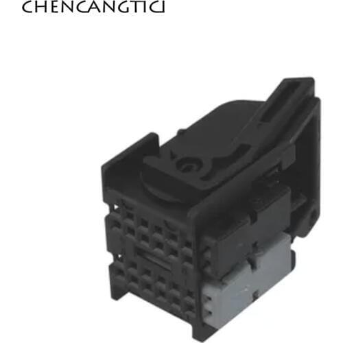 1 Set 24 Pin Way TE Tyco Amp Automotive Electrical Connector Plug Car Cable Wire Harness Unsealed 0.6MM Female Socket 967285-1