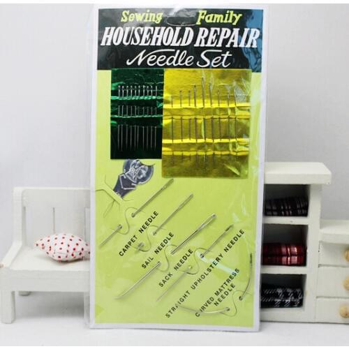 Free Shipping Assorted Hand repairing Needles Embroidery Mending Craft Quilt Sew tool Carpet Leather Curved Canvas
