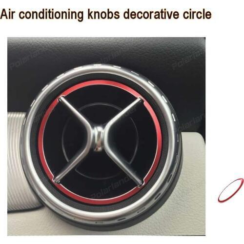 Big sell For M-ercedes-Be-nz GLA180 200 220 260 Car Air conditioning knobs decorative circle