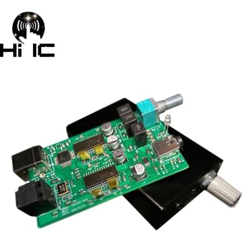 CM108 + Double TDA1305T USB DAC Amp USB Sound Card Decoder IIS/I2S To 3.5mm Optical Output