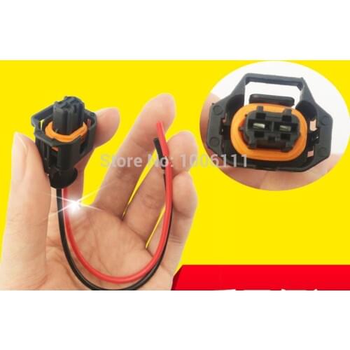 Common Rail Injector Wire Connection Plug 2 Pins For BOSCH Water Temperature, Metering Unit, Crankshaft
