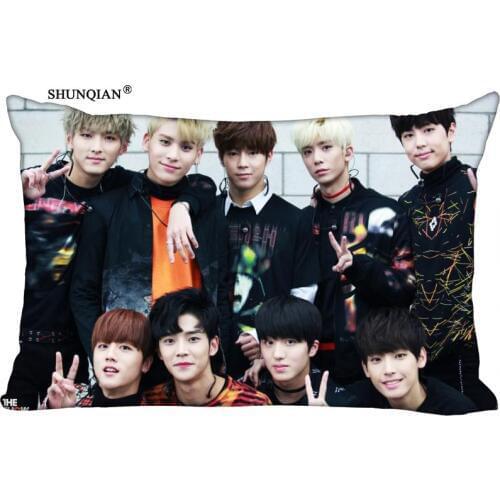 Korean Pop SF9 Rectangle Pillowcase Zipper Wedding Custom Pillow Case 40X60cm,50X75cm(two sides)Pillow Cover