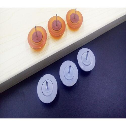 Furniture plastic nail thickening nylon pin sofa table chair cabinet wardrobe antiskid foot pad sound nail