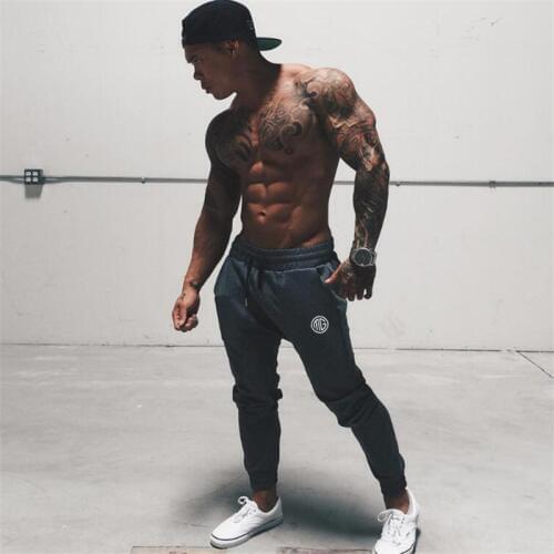 Мужские модные брюки Muscleguys China At AliExpress