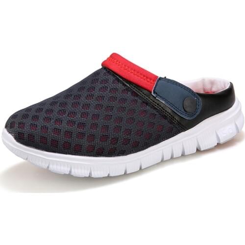 New 2020 Summer Shoes Men Beach Slippers Sneakers Clogs Zuecos Sandalias Zapatos Hombre Size 36-46