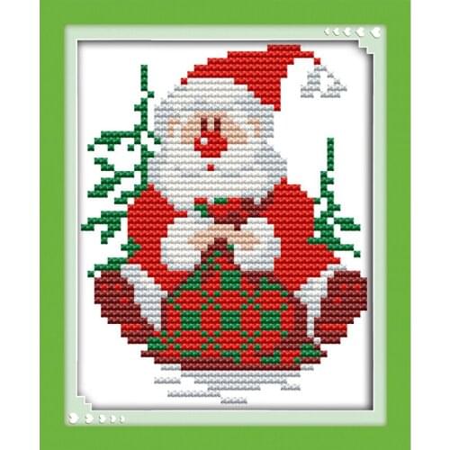 Everlasting Love Santa Claus (4) Ecological Cotton Chinese Cross Stitch Kits Counted Stamped 14CT And 11 CT New Sales Promotion