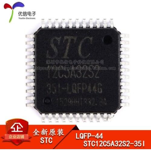 Original the STC (macrocrystalline) Chip Microcontroller STC12C5A32S2-35I-LQPF44