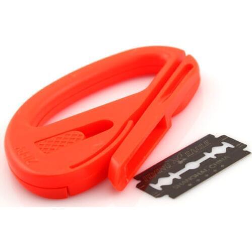 Red Snitty Safety Cutter Paper Film Cutter Razor Vinyl Film Wrapping Tools Kit MO-164