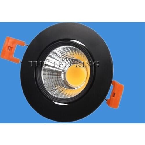 Dimmable LED Al Recessed Downlight 6W 9W 12W 18W Warm White Cold White led Kitchen Living Room Indoor Recessed Ceiling Iighting