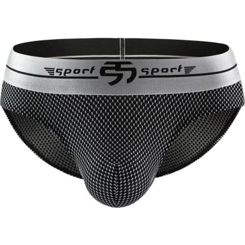 Men Underwear Sexy Men Soft Low Waist Briefs Breathable Mens Slip Cueca Male Panties Wide Belt Underpants Briefs High Quality