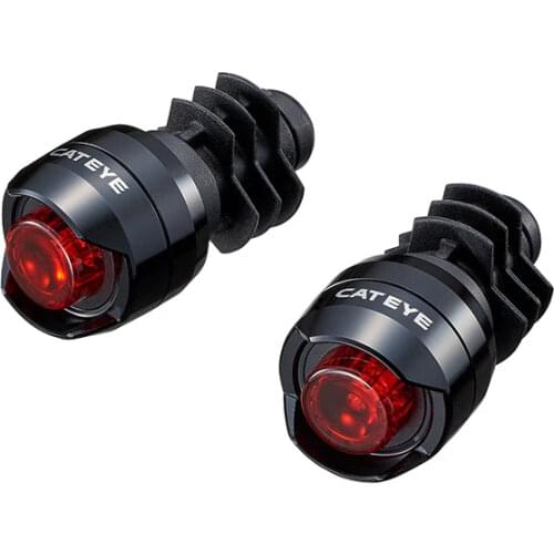 Bicycle Handlebar Plug Rear Lights Road Bike Safety Warning Lamps Waterproof LED Bicycle Turn Signals Bilateral Tail Lights