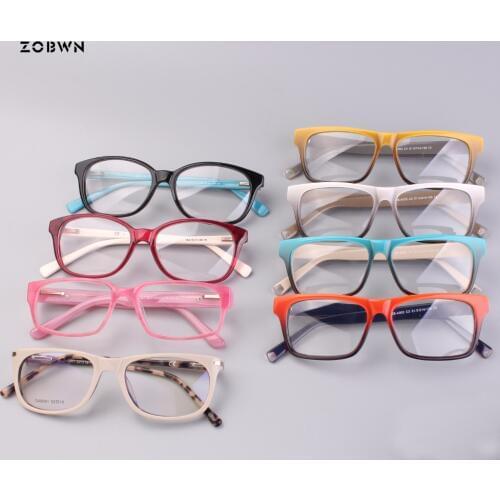 ZOBWN high qualtity eyeglasses women Designer Brand lunettes montures optiques originales verres moldura vintage lentes opticos