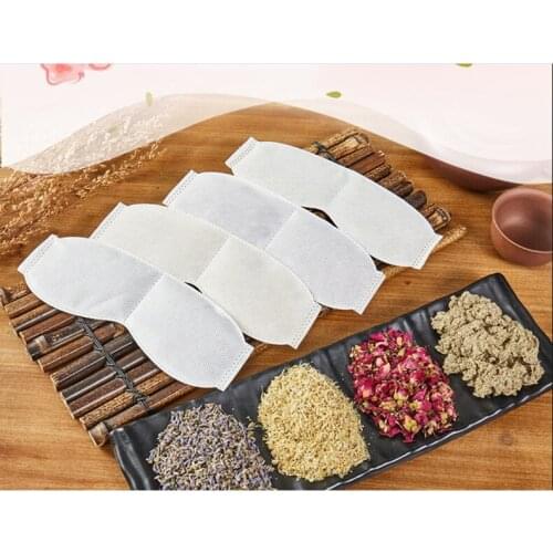 10pcs Steam flowers hot compress eye mask liner, moxa wormwood bag, non-woven electric heating moxibustion paste