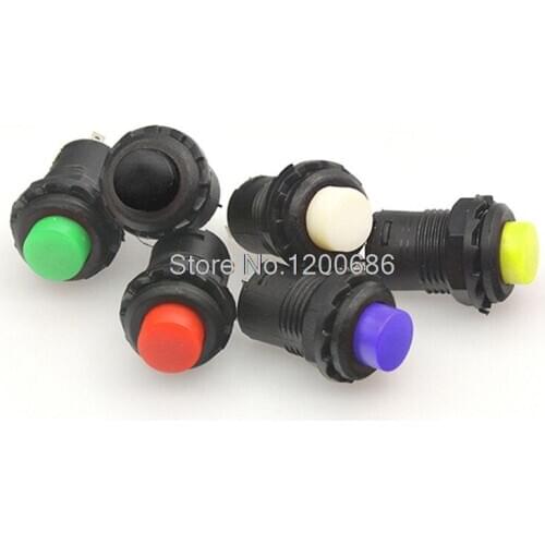 12mm OFF- ON Push Button Switch Self-Lock Momentary Pushbutton Switches