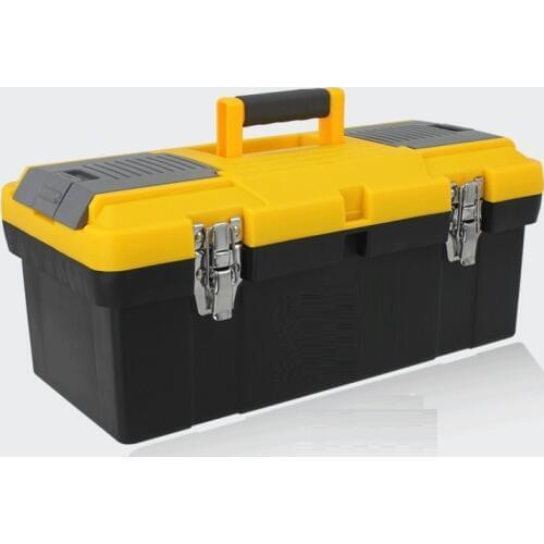 14"--17" portable plastic tool case rigging hardware box fine art package bag , tire repair tools