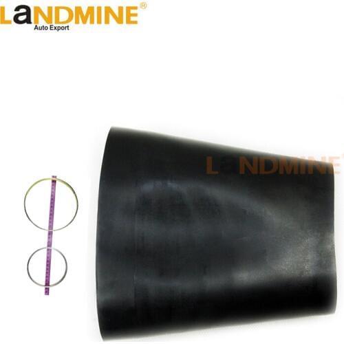 Free Shipping 1Set Rubber Sleeve Pillows Air Bellow With Rings Fit Mercedes W221 Rear Suspension Air Shock 2213205513 2213205613