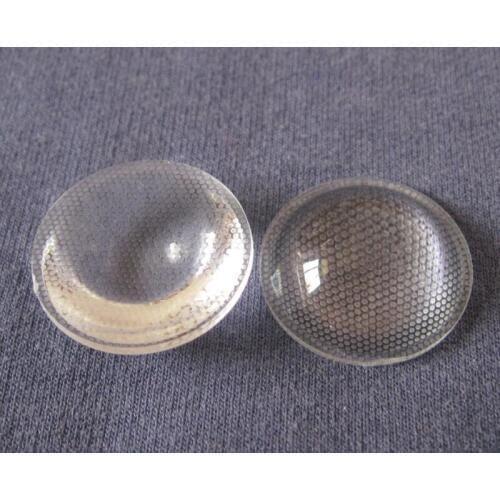 #CBHG-23 High quality LED Optical Lens, Size: 23X8mm, Degree: 60, Mesh Surface, PMMA materials