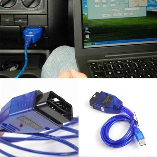 VAG-COM 409.1 OBD2 Car Scanner OBD II 2 Auto Diagnostic Cable for VW Seat Skoda Automobile Repair Tool Supplies