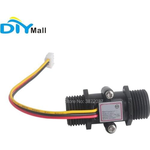 DIYmall Water sensor YF-S201 G1/2 1-30L/min Black