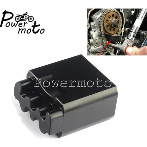 For Harley Heritage Softail Classic Street Glide FLHX Dyna Street Bob Road King TC-96 Twin Cam Primary Drive Crank Locking Tool