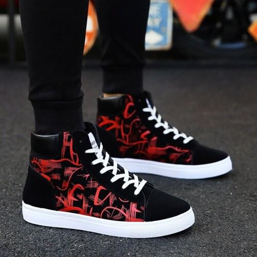 Fashion Men Shoes New Men Casual Shoes High Top Sneakers Men Vulcanized Shoes Platform Sneakers Quality Mens Sneakers Masculinas