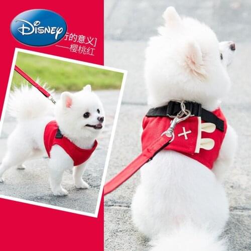 Disney Cute Vest-style Dog Leash, Dog Leash, Leash, Puppies, Small Dogs, Teddy, Bichon, Pomeranian, Cat Supplies