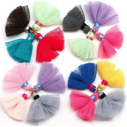 30mm 20pcs/bag Mini Tassel Charm for Necklace Bracelet Earring Clothing Home Party Decor DIY Jewelry Findings Craft making