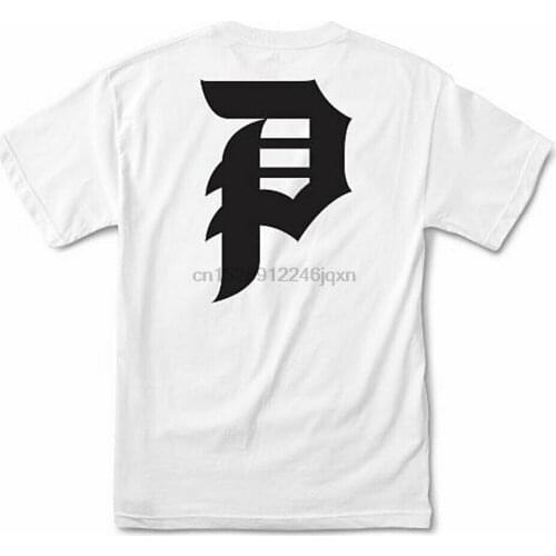 Primitive Skate Mens Dirty P Core Short Sleeve T Shirt White Black Streetwear C