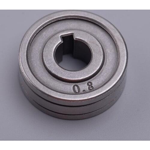 0.6-0.8 Knurled Wire Feed Guide Drive Roller Wheel For Gas Shielded Welding Machine