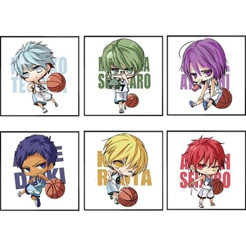 Anime Cartoon Characters Canvas Painting Boys Basketball Posters and Prints Print Mural Pictures Childrens Room Home Wall Decor