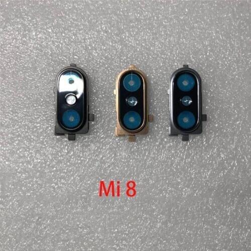 Original For Xiaomi Mi 8 Mi 8 SE Mi Mix 2S Mi 8 Lite camera frame lens