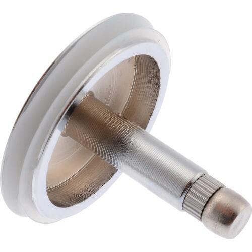 Stainless Drains Plug Bath Basin Strainer Stopper Kitchen Sink Waste Plug Brass Replacement Bathroom Accessory 44mm