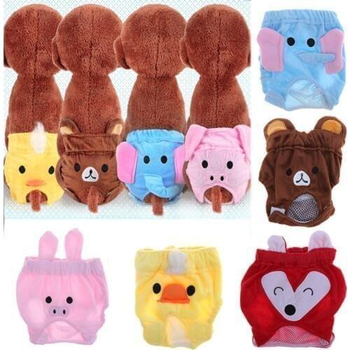 Cute Pet Dog Underwear Physiological Pants Female Dog Diaper Honden Broekjes Menstruatie Dogs Menstruation Safety Shorts