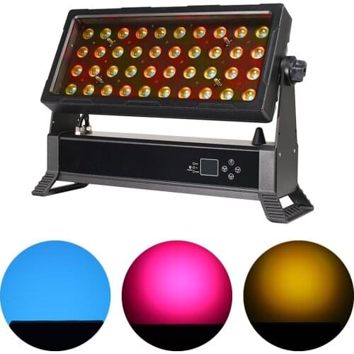 LED 40X10W Waterproof Wash Beam Light Wireless DMX512 DJ Disco 400W Cree RGBW 4IN1 Stage Flood Effect Lamp Zoom Strobe Par Light