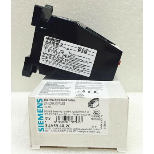 1pc Siemens 3UA5940-2C 16-25A Thermal relay free shipping