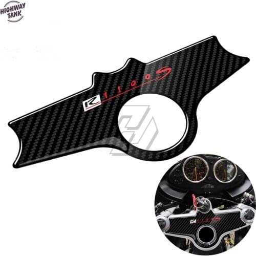 3D Carbon-look Upper Triple Yoke Defender Case for BMW Motorrad R1100S 1996-2001