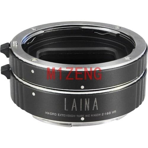 10mm+16mm adjust Aperture Auto Focus Macro Extension Tube Ring For nikon Z mount z5 z6 z7 z6ii z7ii z50 Camera