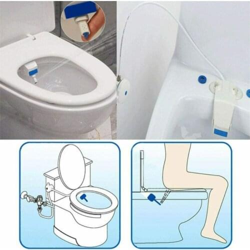 Bathroom Toilet Flushing Sanitary Device Intelligent Cleaning Adsorption Type Toilet Seat Bidet