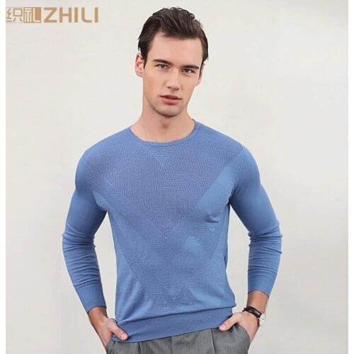 Men's Long Sleeve T-Shirts ZHILI China