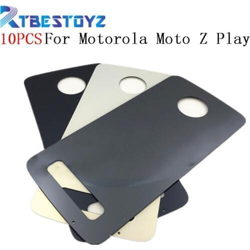 10PCS/lot Original Back Battery Cover Rear Door Panel Housing Case For Motorola Moto Z Play Droid XT1635