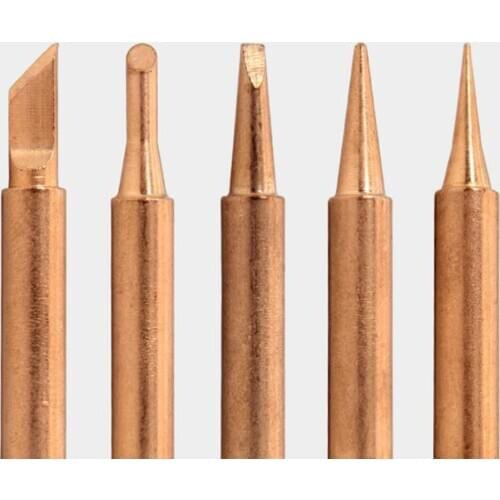 5X Solder Iron Tips Soldering Welding Replaces DIY Tool for 900M 936 Series
