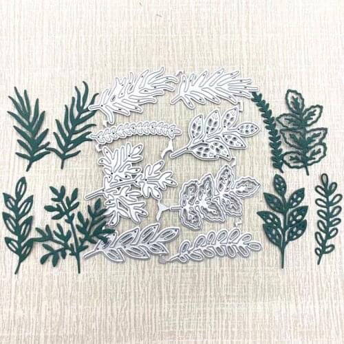 8 Leaves Metal Cutting Dies 2021 New Diy Die Molds Scrapbooking Paper Making Die Cuts Crafts