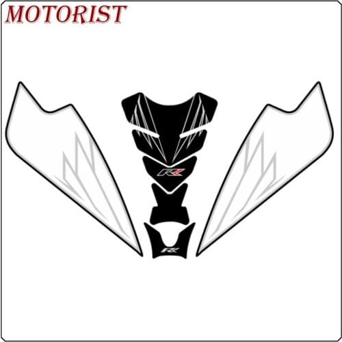 MOTORIST Front Fairing Motor Number Board 3D Gel Protector for HONDA CBR1000RR 06-07